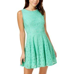 City Studio Juniors Party Dress Lace Fit & Flare 7